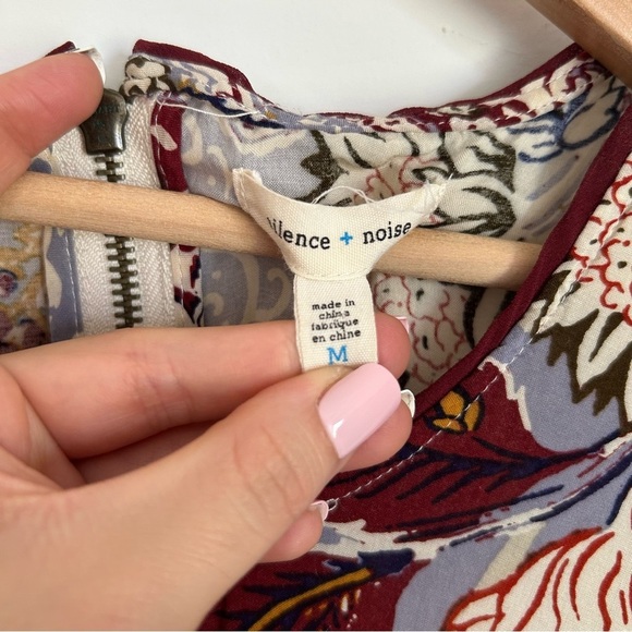 Urban Outfitters Silence + Noise Paisley Mini Dress - Picture 8 of 10